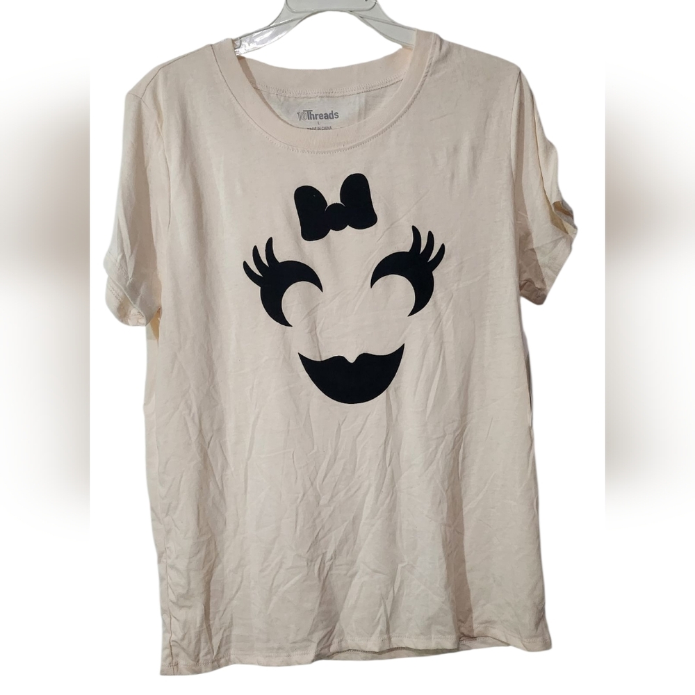 Smiling Face Graphic Tee